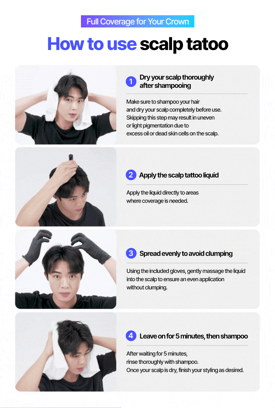 Scalp Micropigmentation Tattoo For Hair