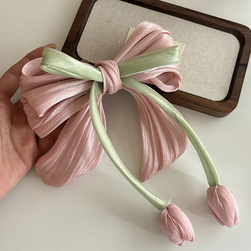 Tulips Flower Hair Ties