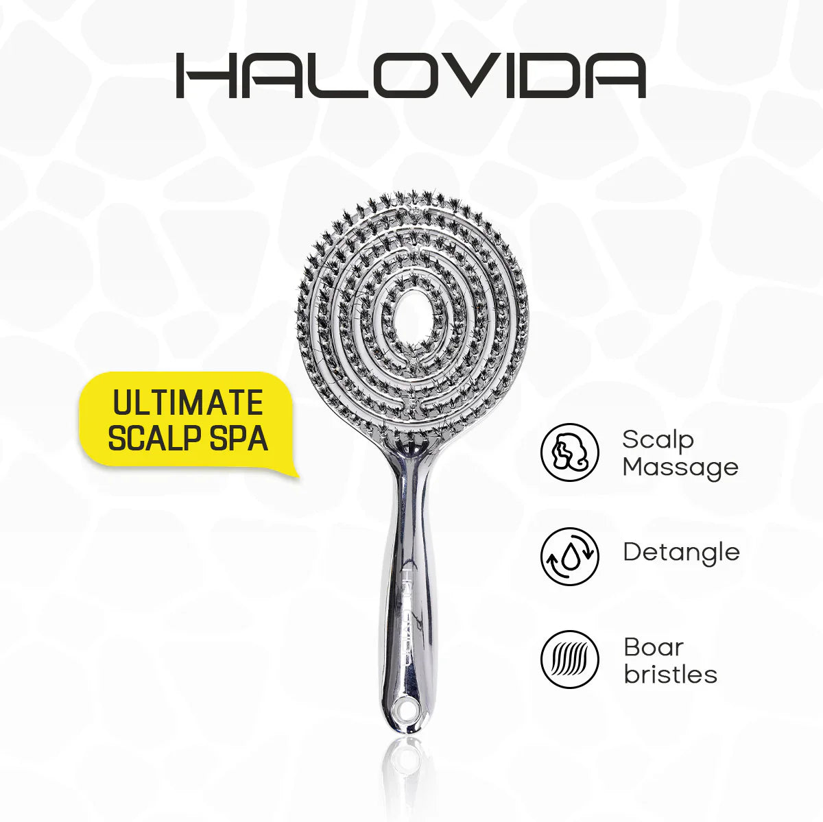 Boar Bristle Air Spa Brush