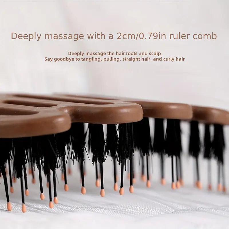 Hair Care Brush with Top Volumizing Massage Head