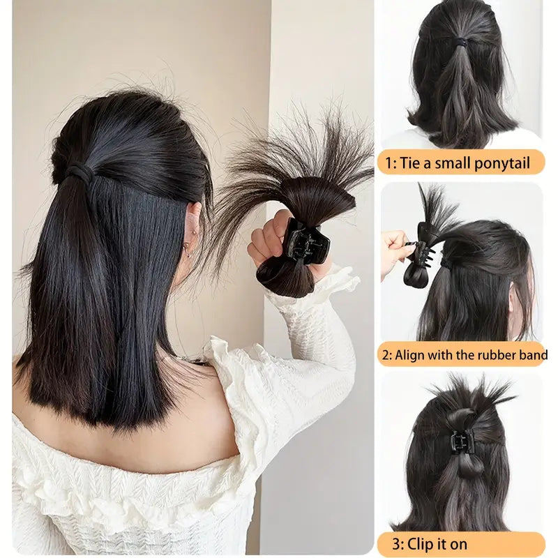 Elegance Messy Clip-in Hair Bun