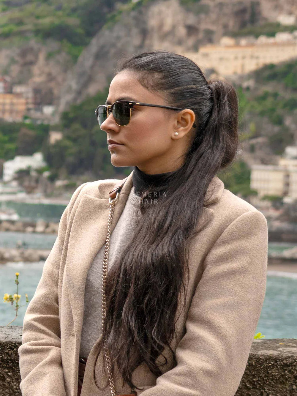 Clip-In Straight Ponytail Hair Extension