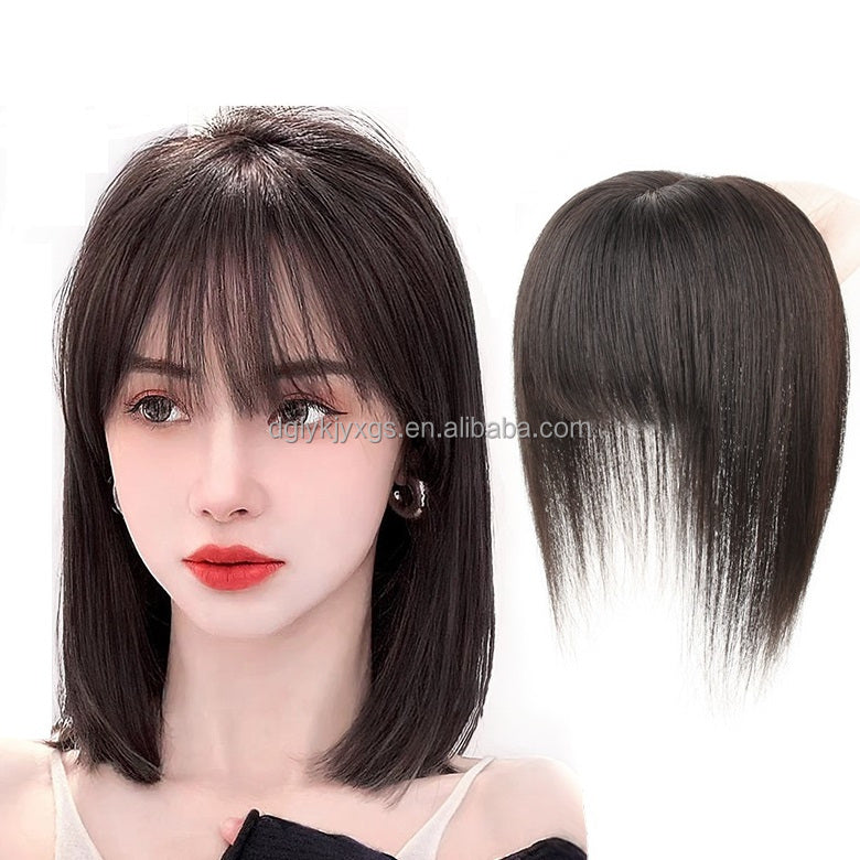Sowee Synthetic Hair Toupee with Bangs