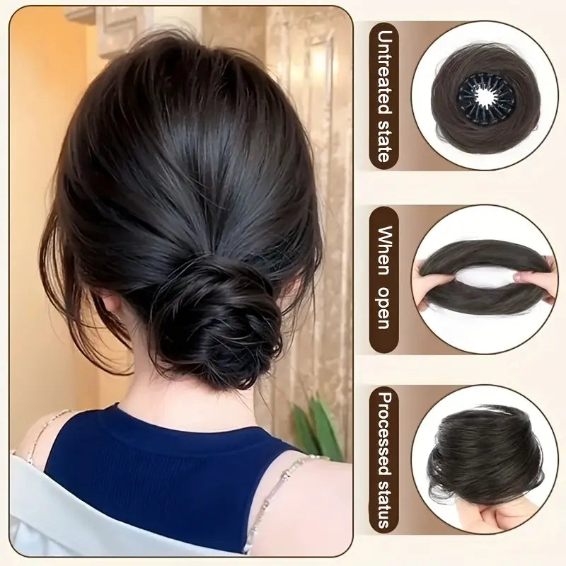 Elegant Womenโs Magic Hair Bun Maker