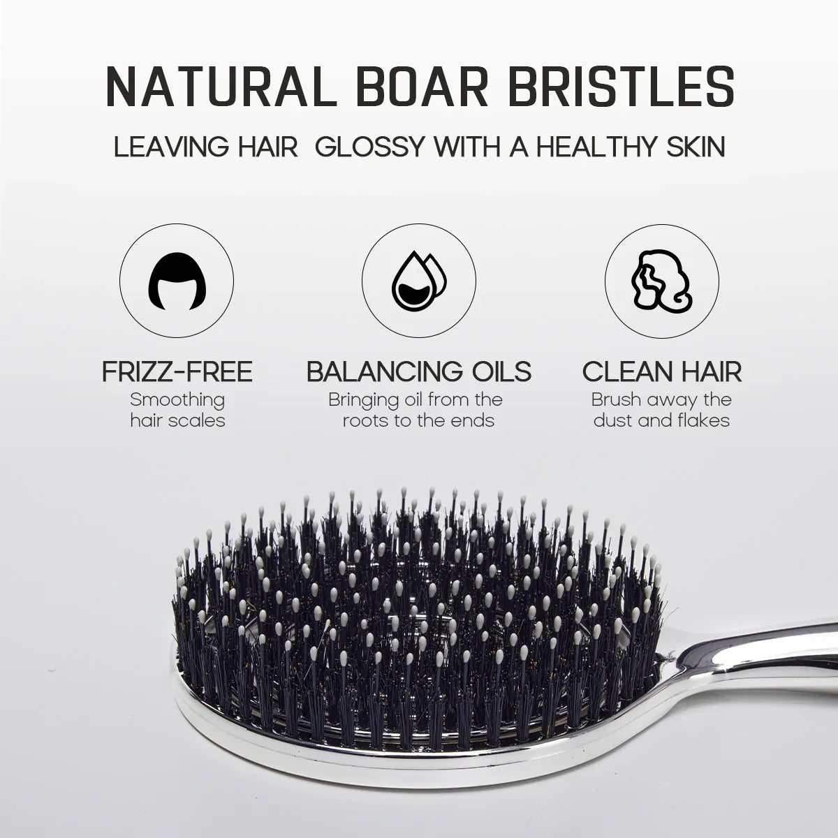 Boar Bristle Air Spa Brush
