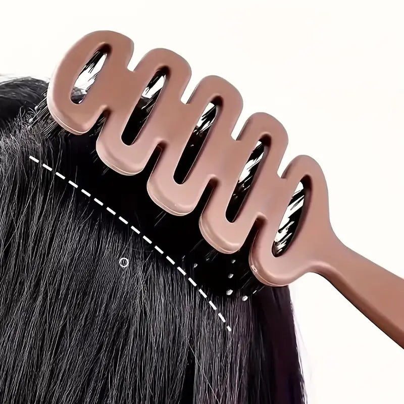 Hair Care Brush with Top Volumizing Massage Head