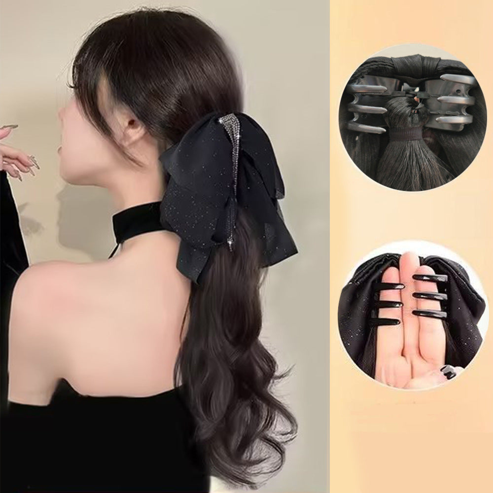 Ponytail Hair Extension Claw Clip Tassels
