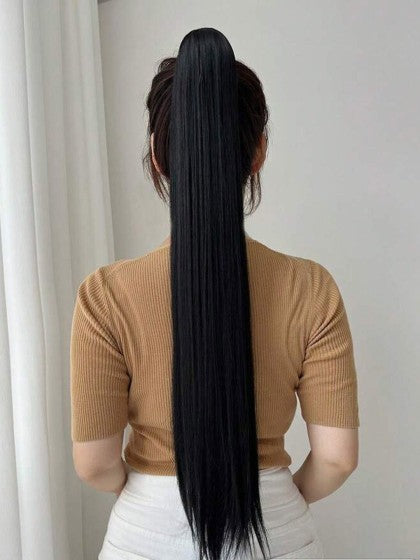 Clip-In Straight Ponytail Hair Extension