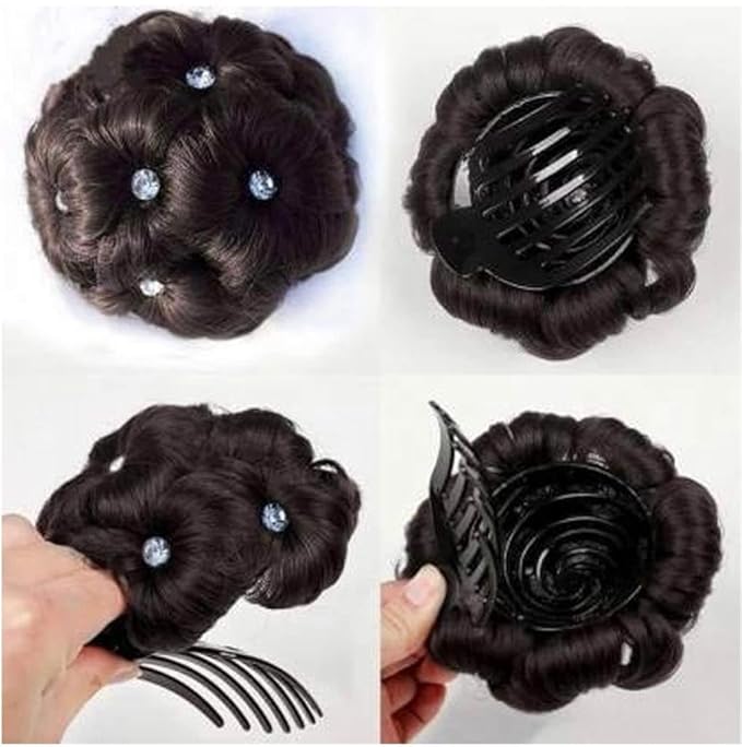 Artificial Clutcher Hair Juda Bun