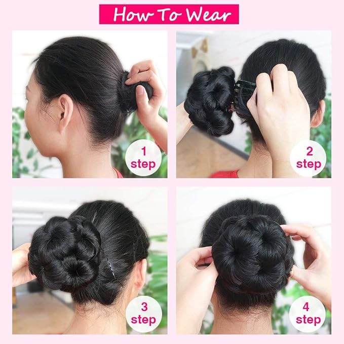 Artificial Clutcher Hair Juda Bun
