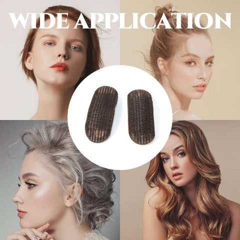 2Pcs INVISIBLE FLUFFY HAIR PAD