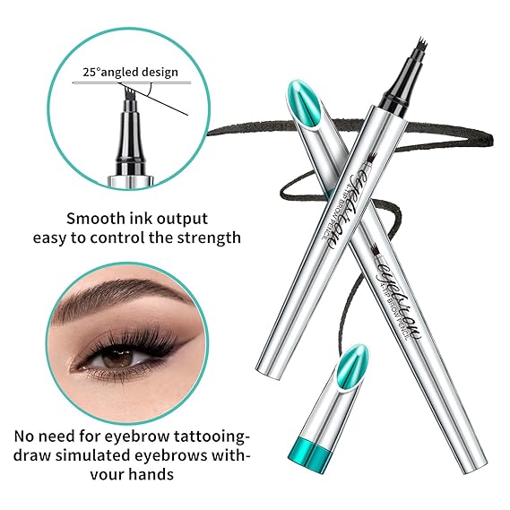 Hair-like Strokes Waterproof Liquid Eyebrow Pen