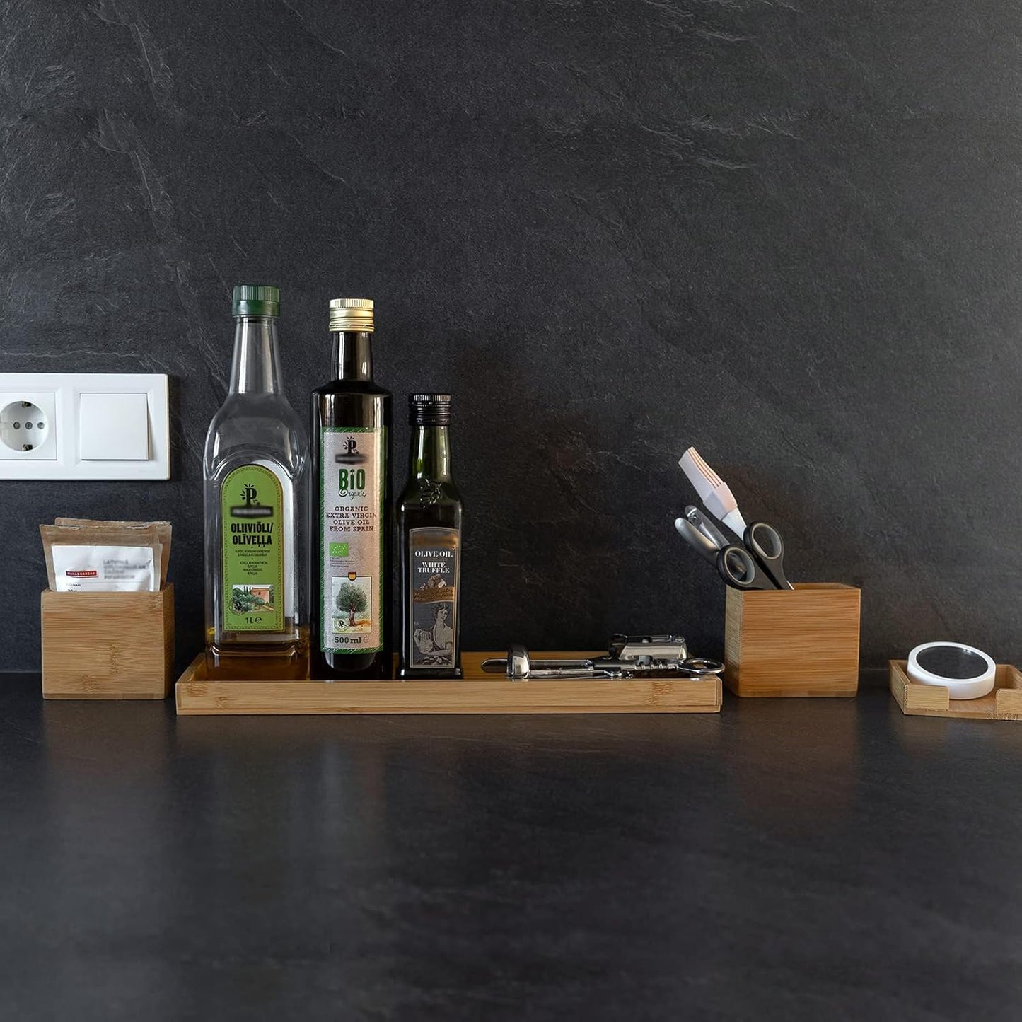 Bamboo Beauty Bliss Makeup Storage Solution