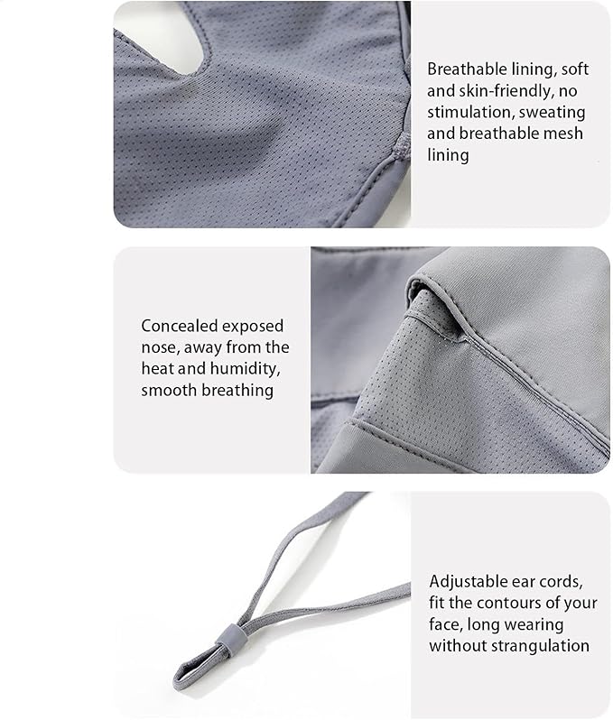 Sun Protection Full-Face Cover Mask