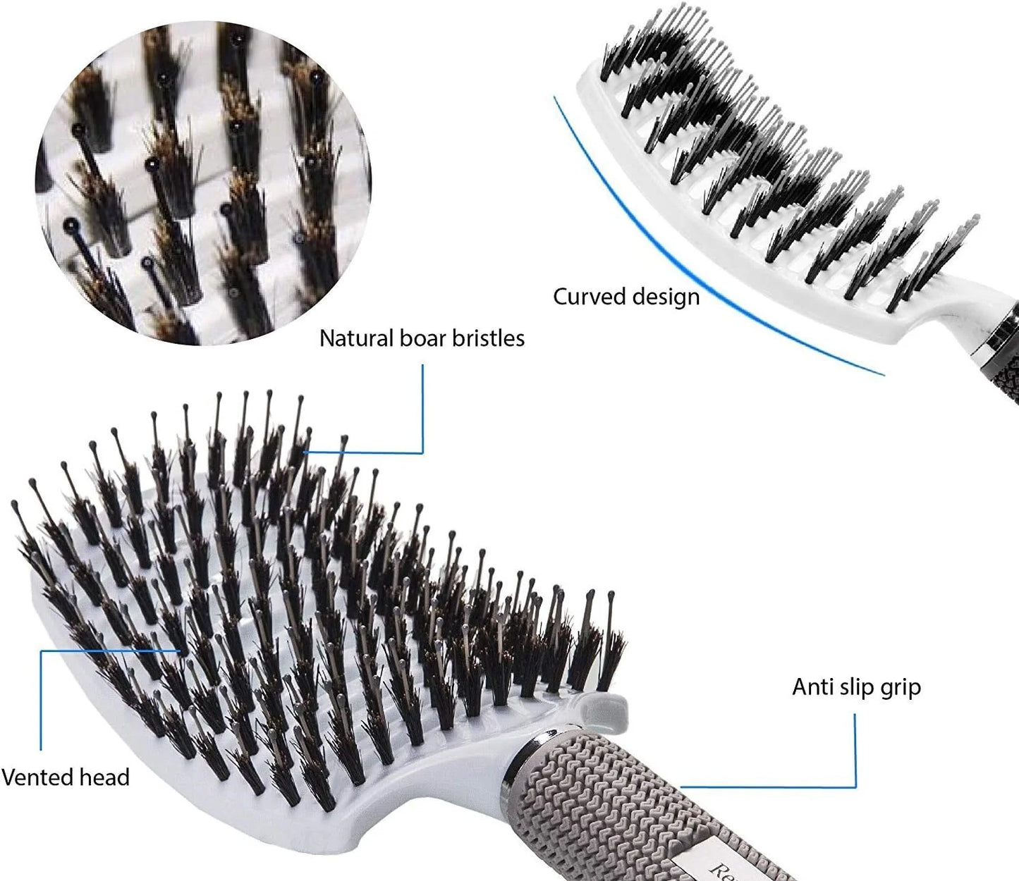 Bristle Styling & Detangling Hair Brush