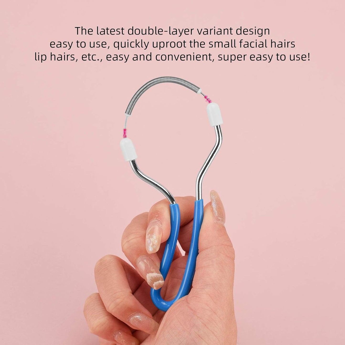 Painless Spring Tweezers for Facial Hair Remover