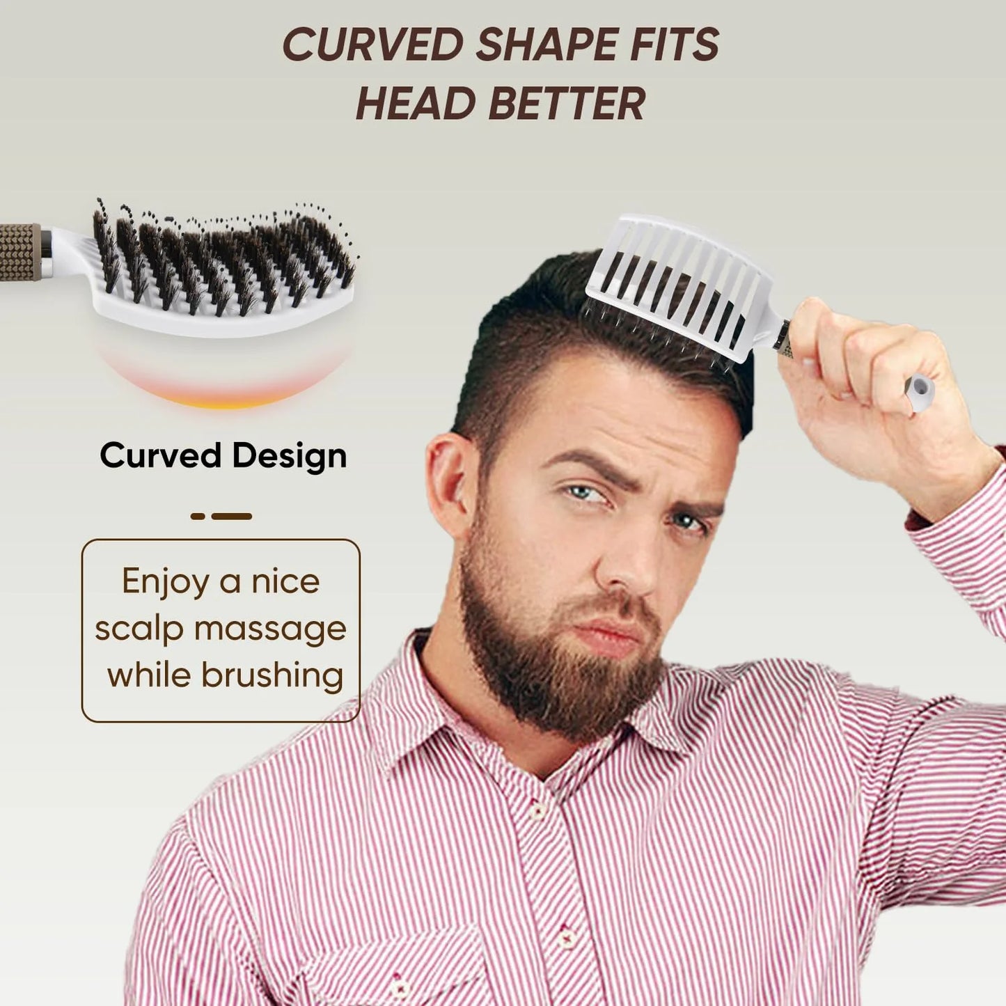 Bristle Styling & Detangling Hair Brush