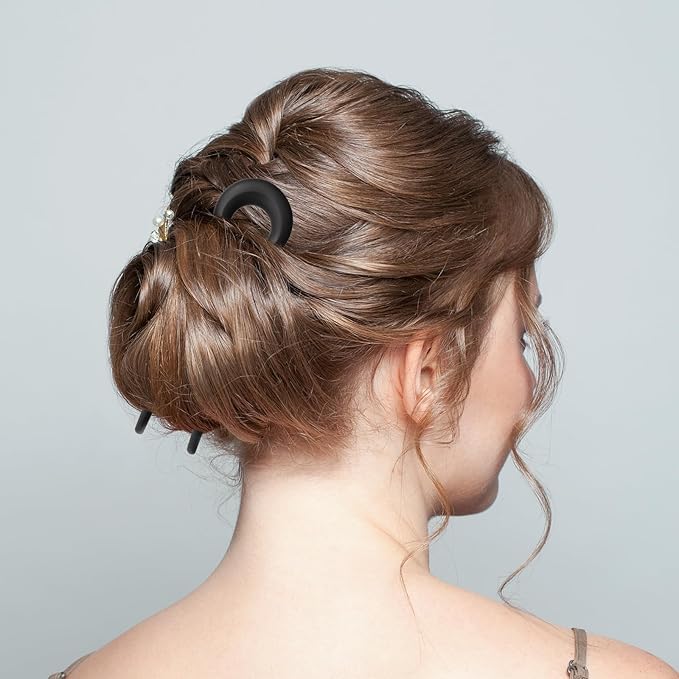 Vintage Elegant U-shaped Wavy Hairpins