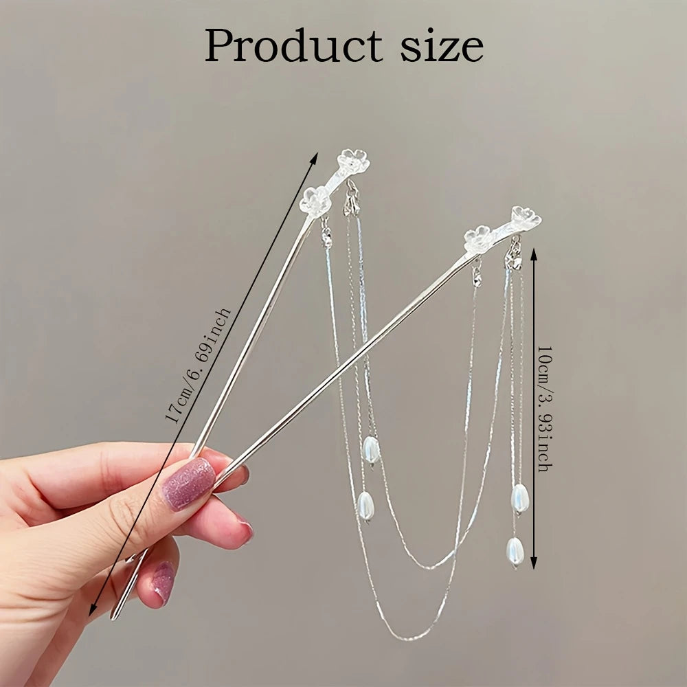 Fairy-Themed Alloy Hair Sticks Pin