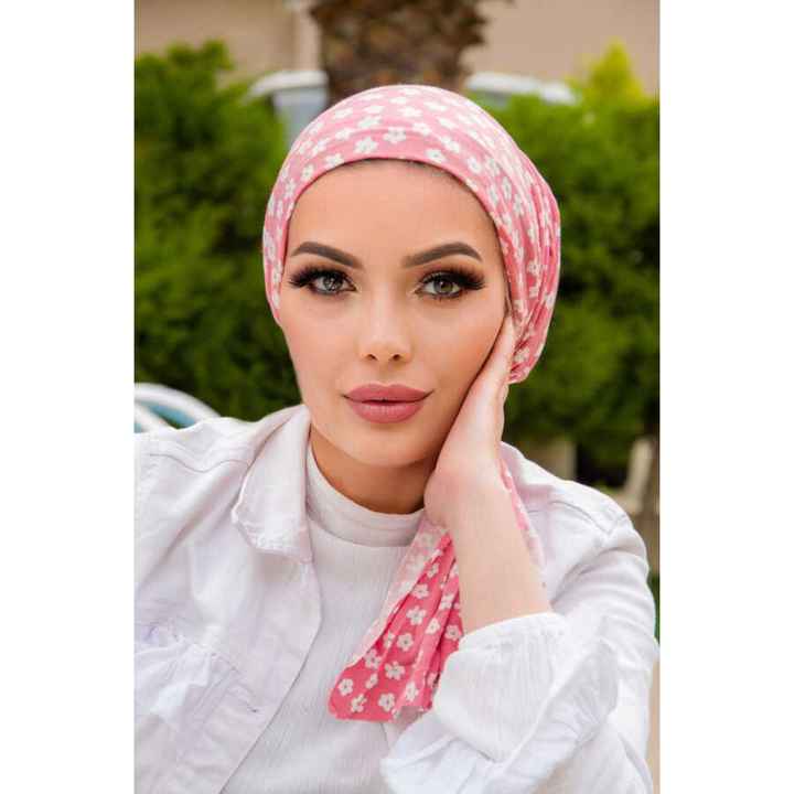 Grace Wrapped Scarf in Flexible Beauty