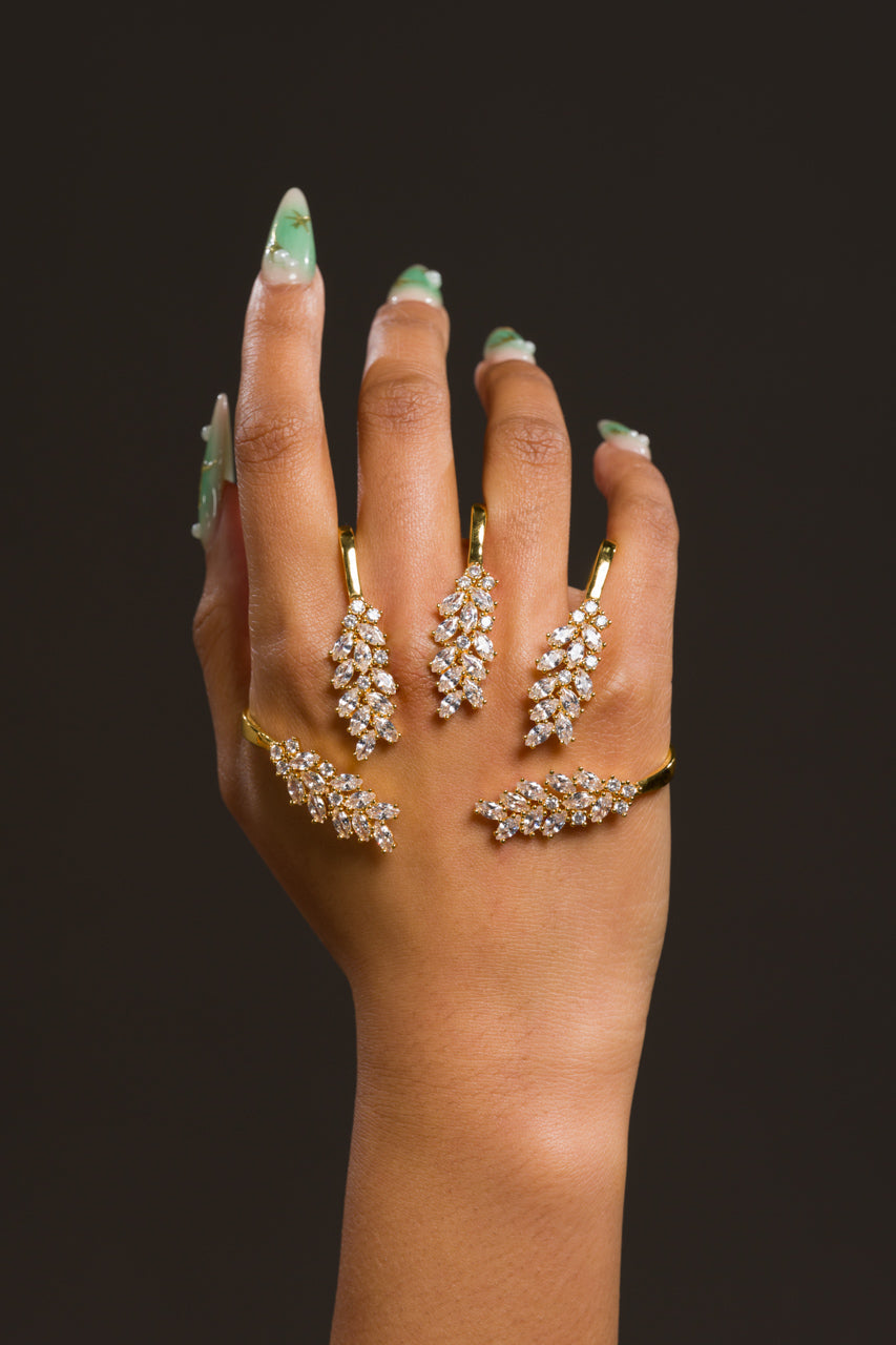 Fashion Rose Hand Palm Bracelet