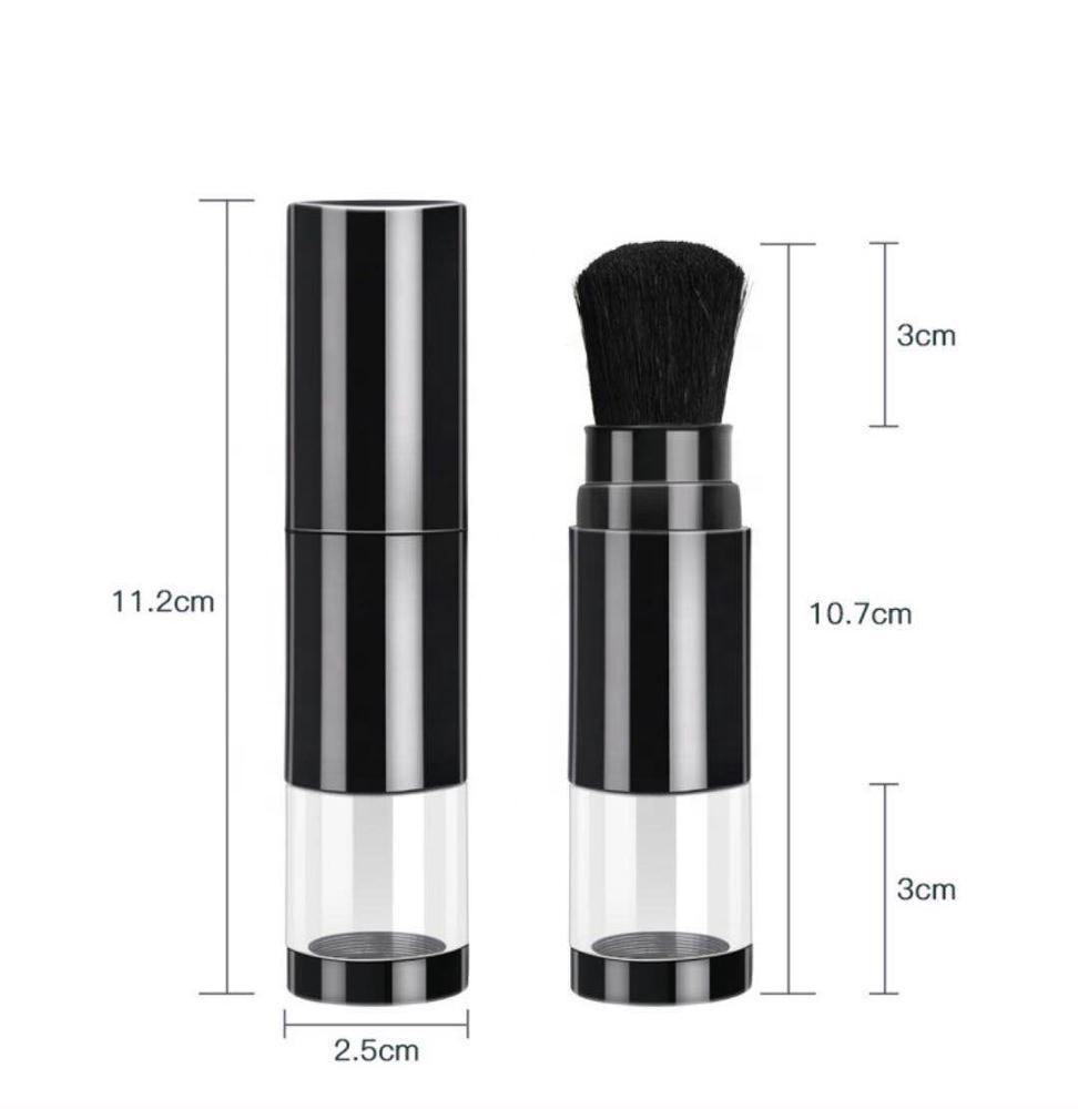 Powder Dispenser Refillable Powder Brush