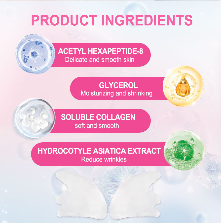 Water Microcrystal Anti Wrinkles Lifting Face Mask (5 Pairs)