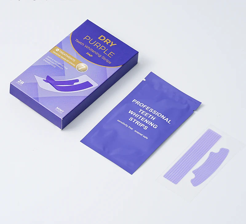 Purple Instant Teeth Whitening Strips