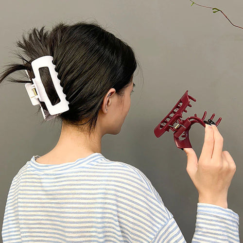 Rectangle Flexible Cloud Claw Clip