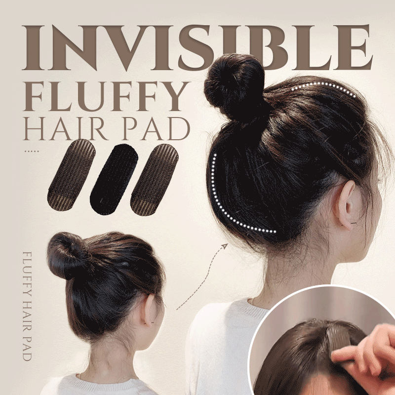 2Pcs INVISIBLE FLUFFY HAIR PAD