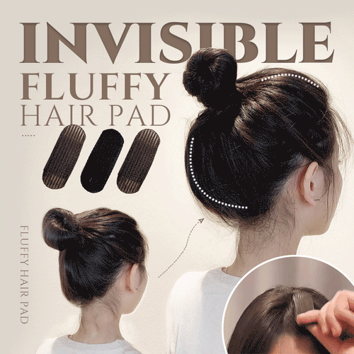 2Pcs INVISIBLE FLUFFY HAIR PAD