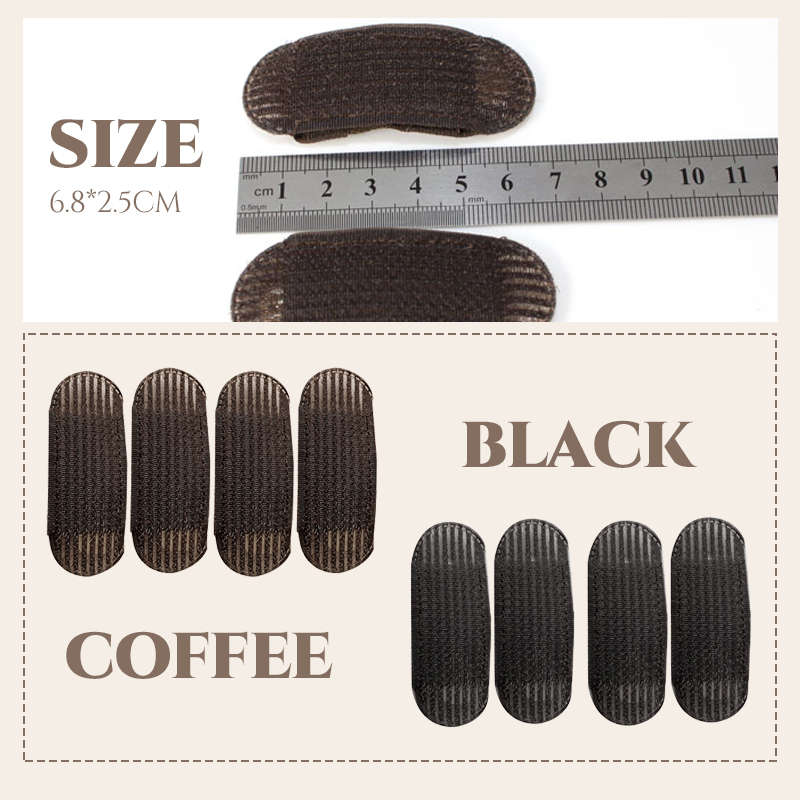 2Pcs INVISIBLE FLUFFY HAIR PAD