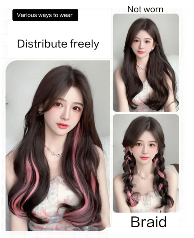 Seamless Clip in Hair Extensions