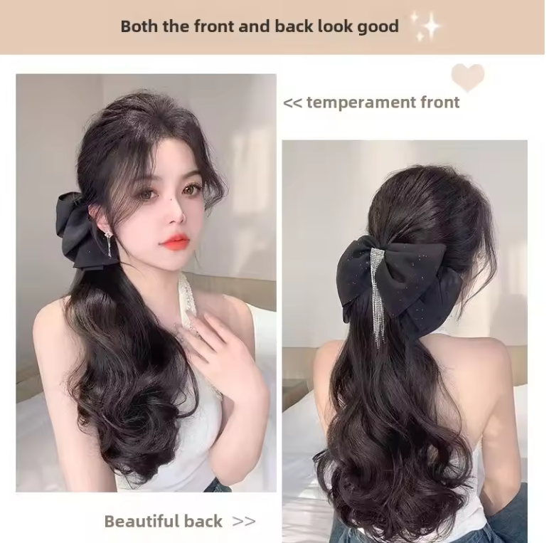 Ponytail Hair Extension Claw Clip Tassels