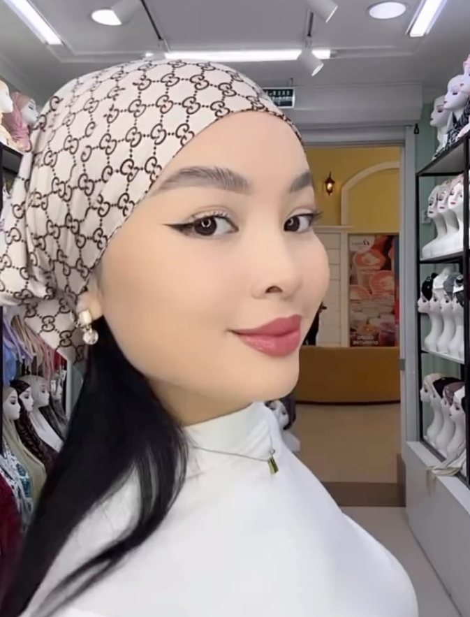 Designer-Inspired Luxury Headscarf