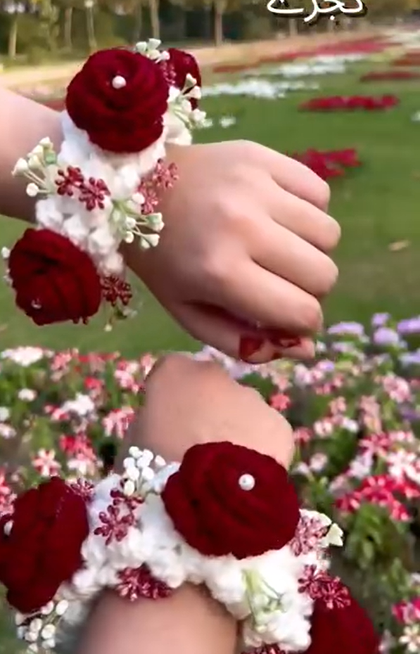 Red Rose Elegant Gajray