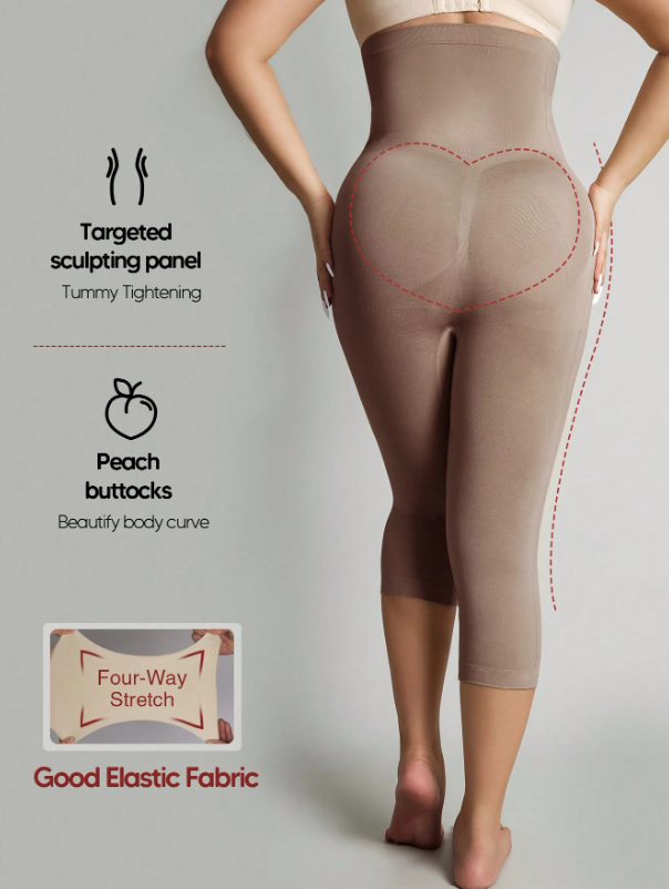 3-in-1 Shapewear Capri Leggings