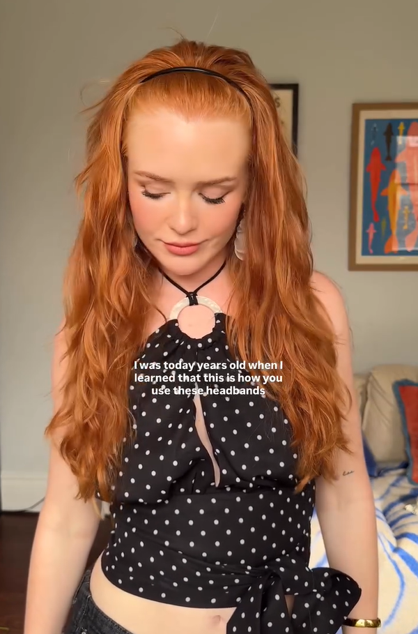 Double Row Teeth Comb Hairband