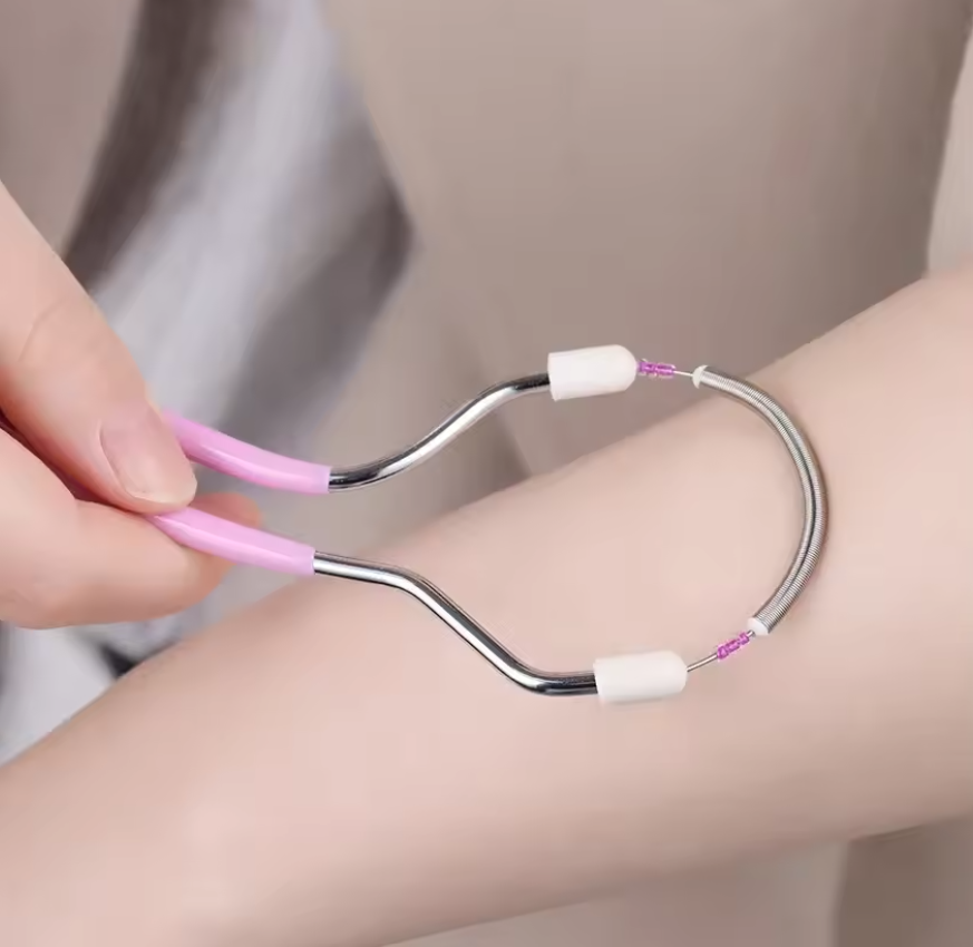 Painless Spring Tweezers for Facial Hair Remover