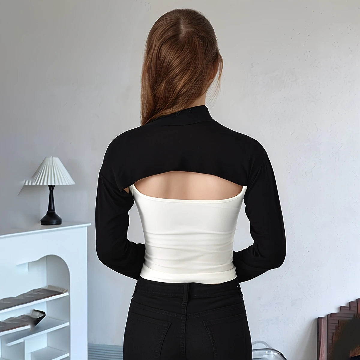 Neck Cover with Long Sleeves