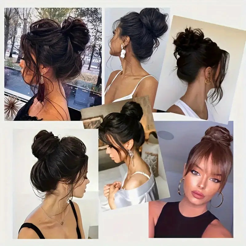 Elegant Womenโs Magic Hair Bun Maker