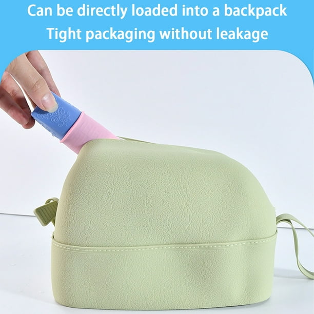 Leak-Proof Silicone Covers for Travel Toiletries
