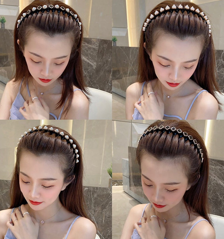Shining Diamond & Pearl Hairband