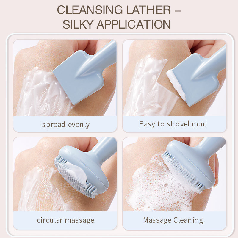 Dual-Purpose Silicone Facial Mask & Cleansing Brush