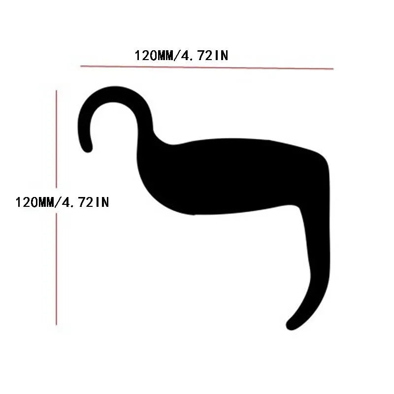 Perfect Contour Curve Stencil Eyebrow Shaper & Makeup Tools