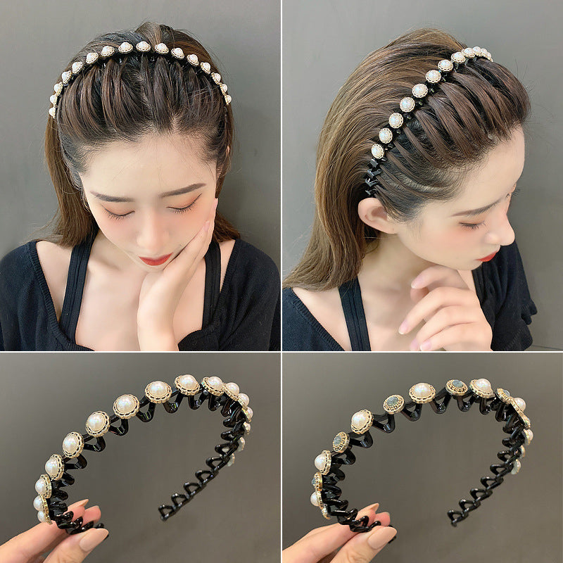 Shining Diamond & Pearl Hairband