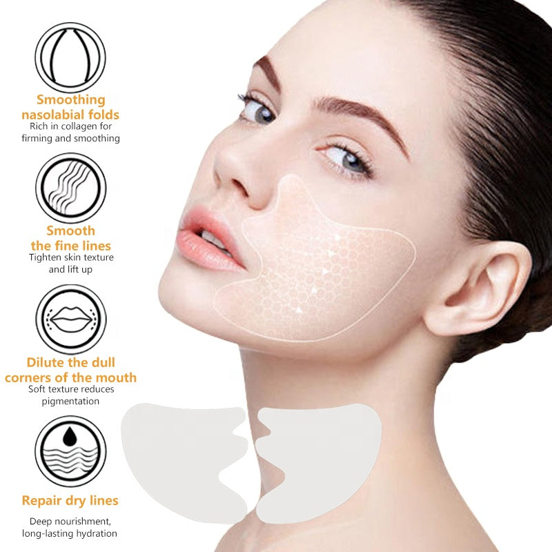 Water Microcrystal Anti Wrinkles Lifting Face Mask (5 Pairs)