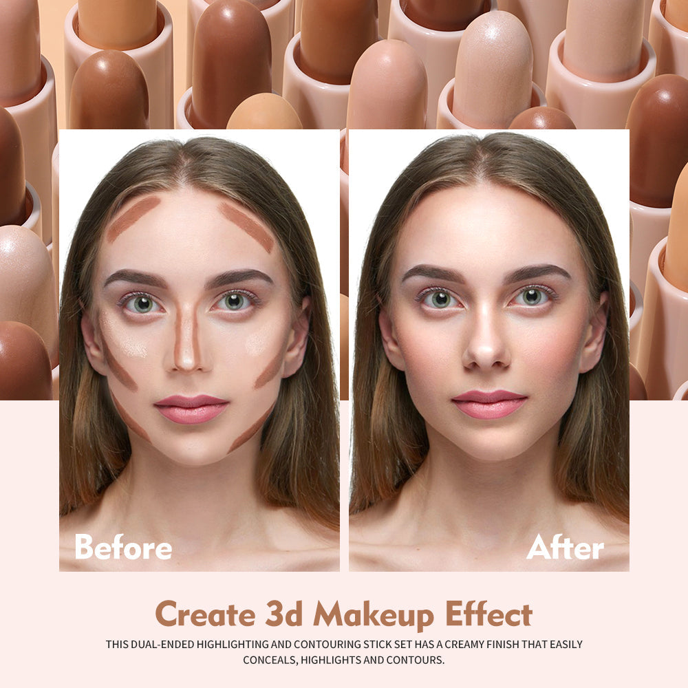 2-in-1 Beauty Essential Highlight & Contouring Stick