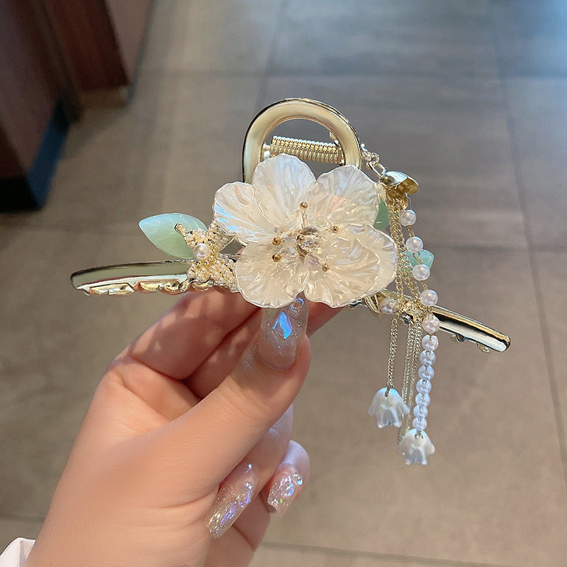 Flower Tassel Butterfly Hair Clip Clamps