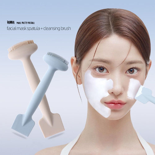 Dual-Purpose Silicone Facial Mask & Cleansing Brush